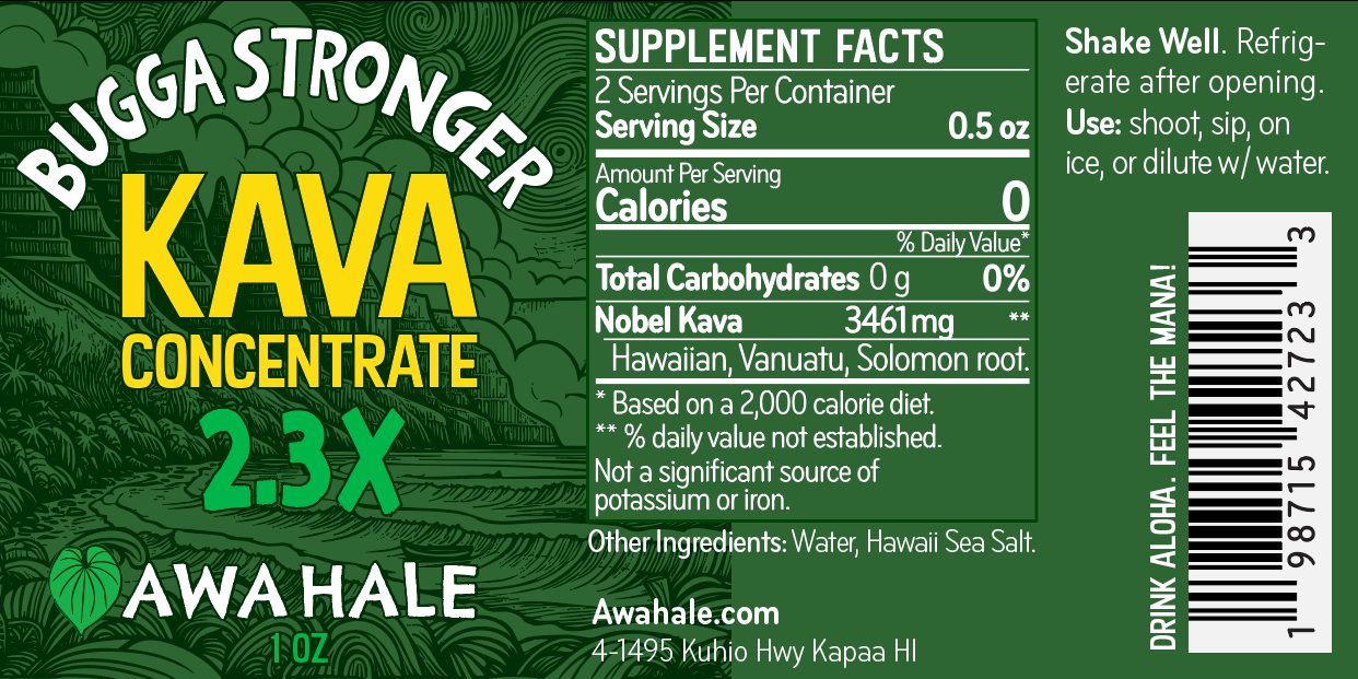 Bugga Stronger Kava Extract 2.3X