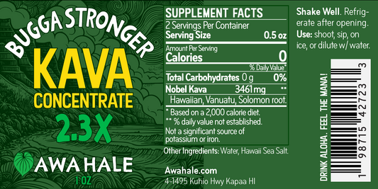 Bugga Stronger Kava Extract 2.3X